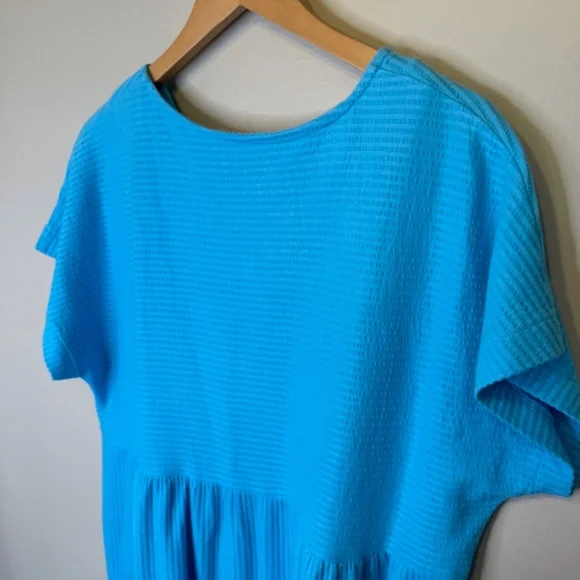 Stan Herman 80's VTG Zip Front Hip Pockets Retro Robe Swim Coverup - Picture 3 of 9